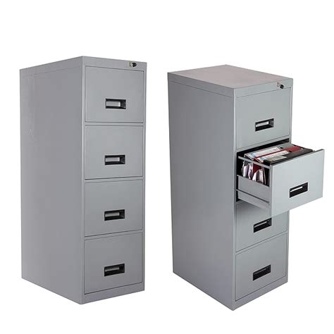 grey metal file box|Amazon.com: Filing Cabinet Gray.